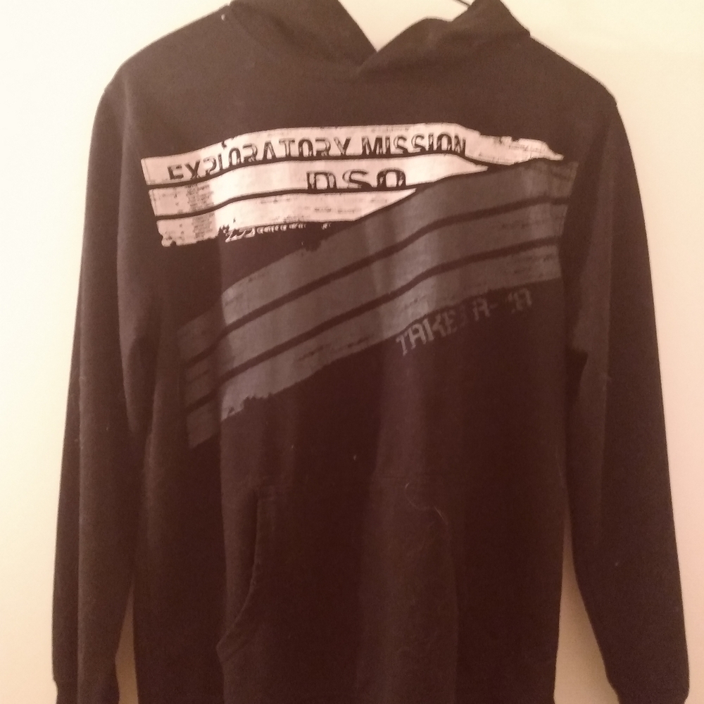 Black hoodie